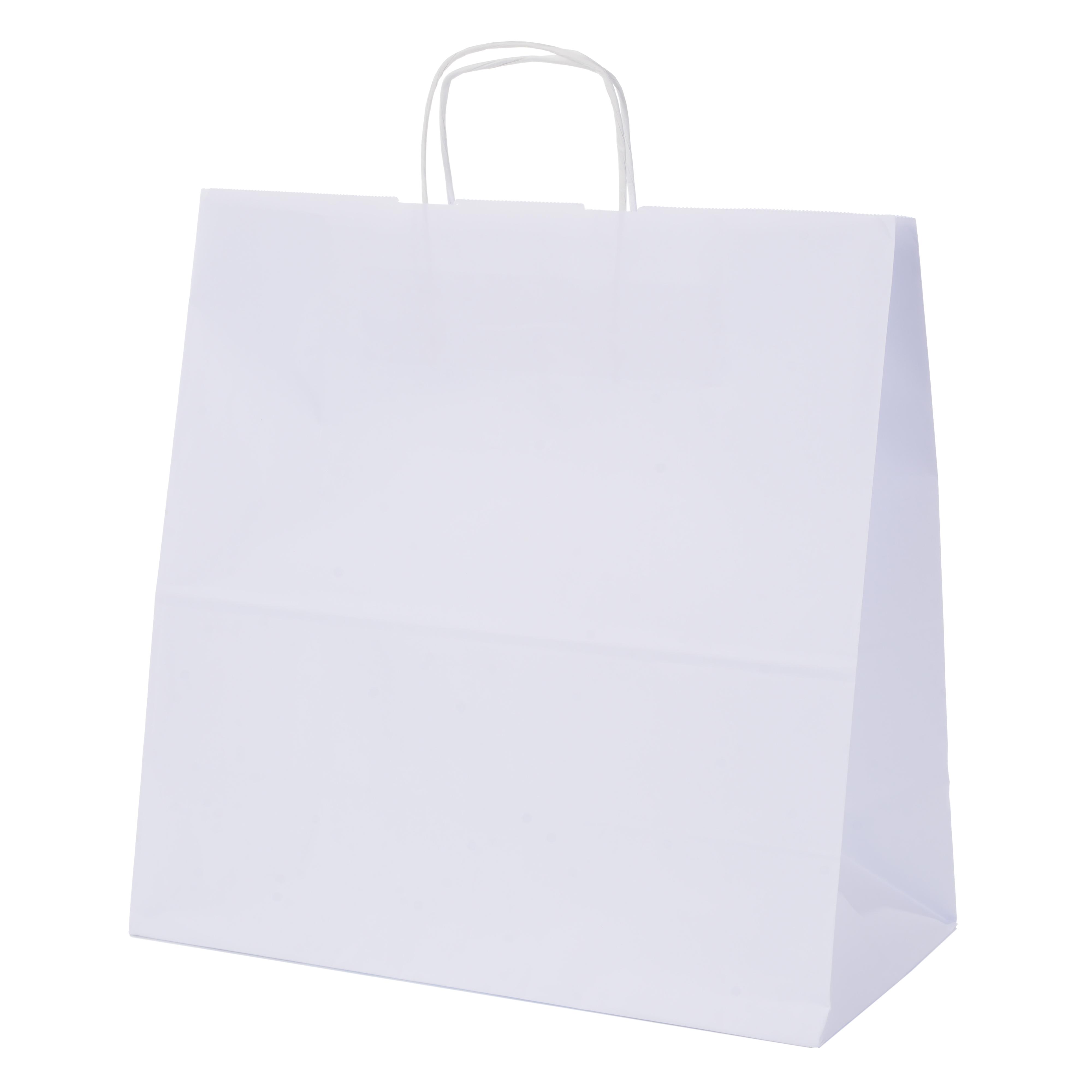 Tugevad valged paberkotid 110g 30x12x40cm